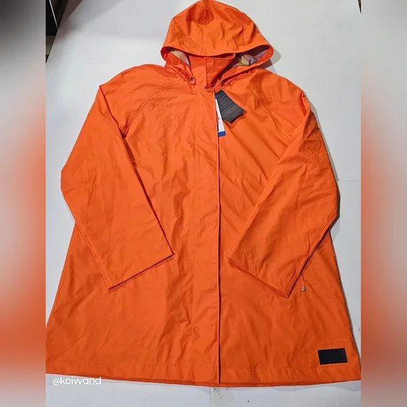 Pedlenton Tangerine Women's Rain Jacket Size L - Picture 1 of 14